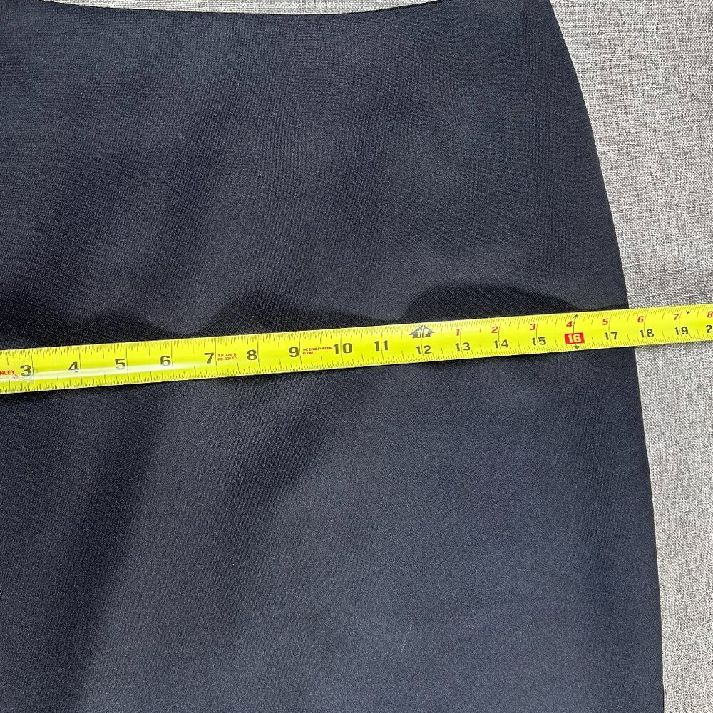 VTG Tracy Evans Maxi Pencil Skirt Women's 9 Black Business Office Side Slit USA - Picture 13 of 15
